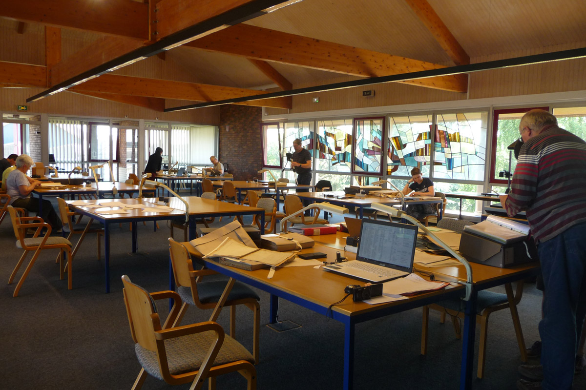 Salle de lecture des Archives départementales