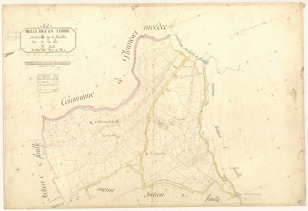 Le cadastre napoléonien accessible en ligne | Archives des Côtes d'Armor