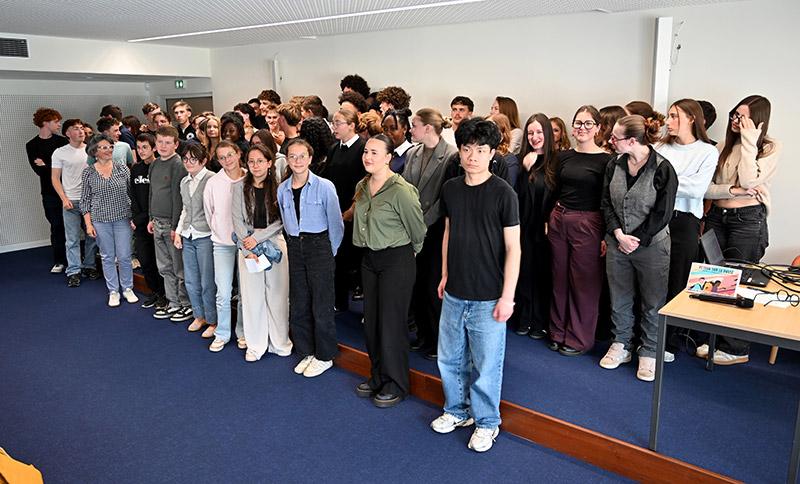 L'affaire Marie-Louise Hamon a été présentée par les lycéens de Loudéac, juin 2026