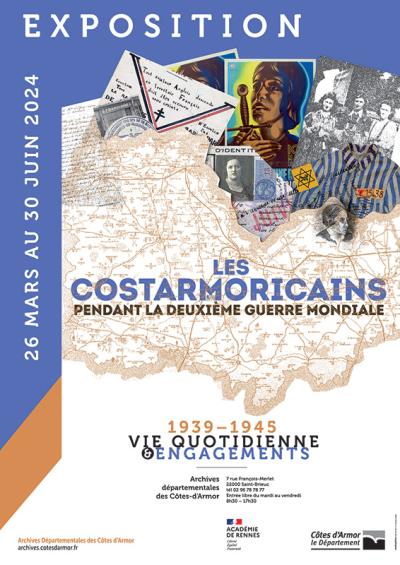 Les Costarmoricains pendant la Deuxième Guerre mondiale : 1939-1945, vie quotidienne et engagement