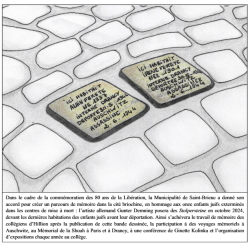Stolpersteine, les pavés de la mémoire