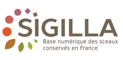 Logo de la base numérique des sceaux conservés en France (Sigilla)