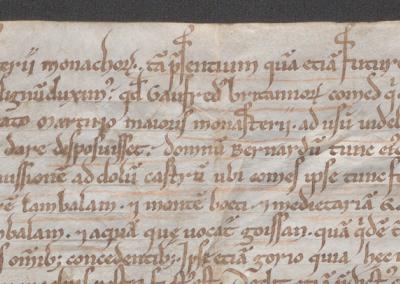 Prieuré Saint-Malo de Dinan : titres généraux concernant la fondation et la dotation du prieuré. (AD22, H 423)
