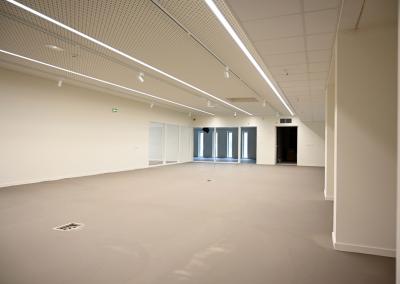 Vue de la nouvelle salle d'exposition des Archives départementales, janvier 2023